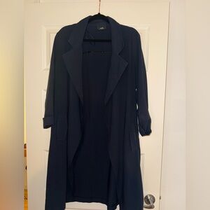 Elegant Navy Women's Coat